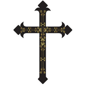 Fleur De Lis Cross